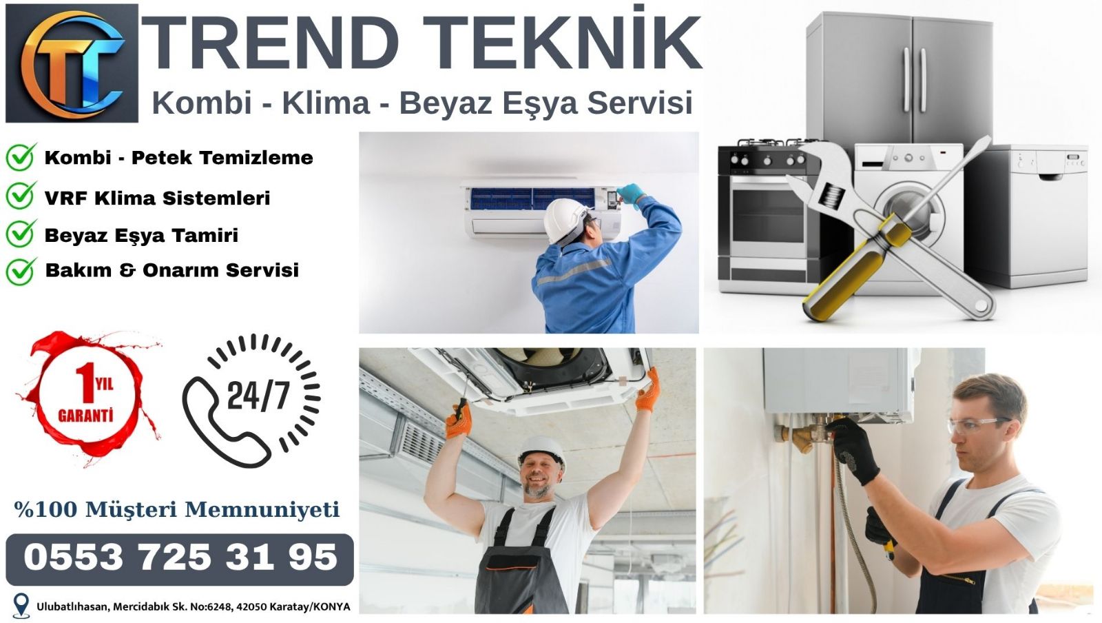 Karatay Kombi Servisi
